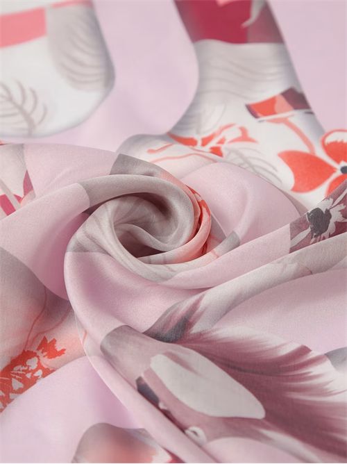 Liu Jo Foulard corallo con logo LIU JO | 2A5039T0300/X0666